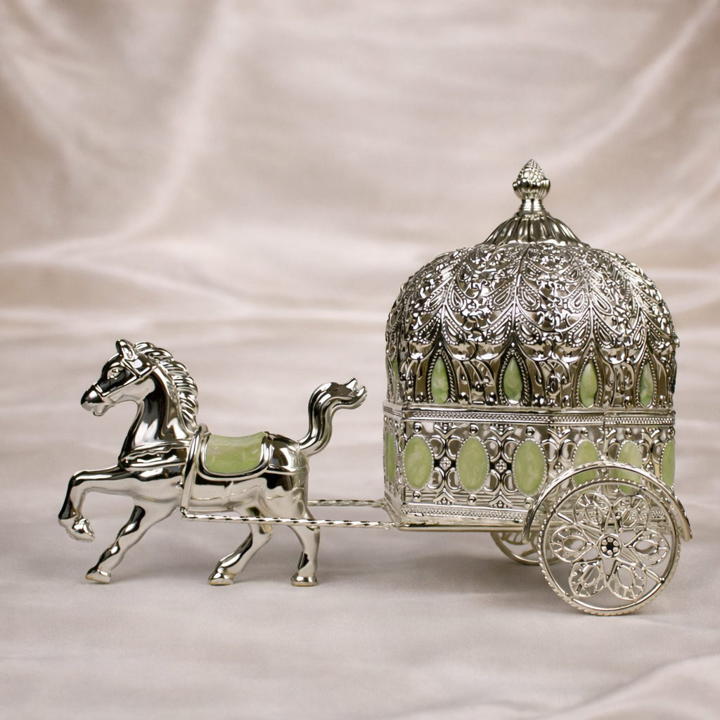 Royal Dome Horse Cart Gift Decor