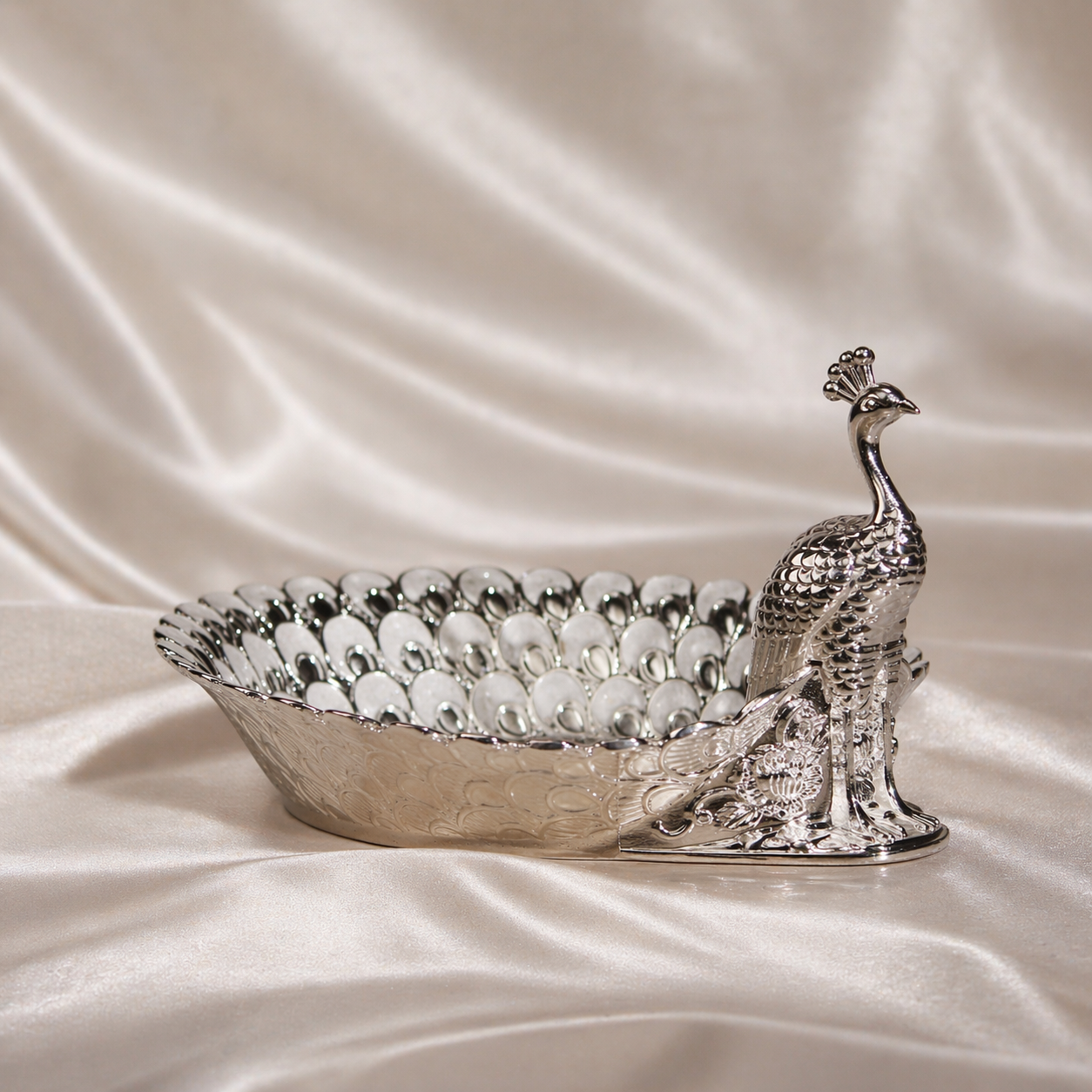 Royal Peacock Decorative Bowl