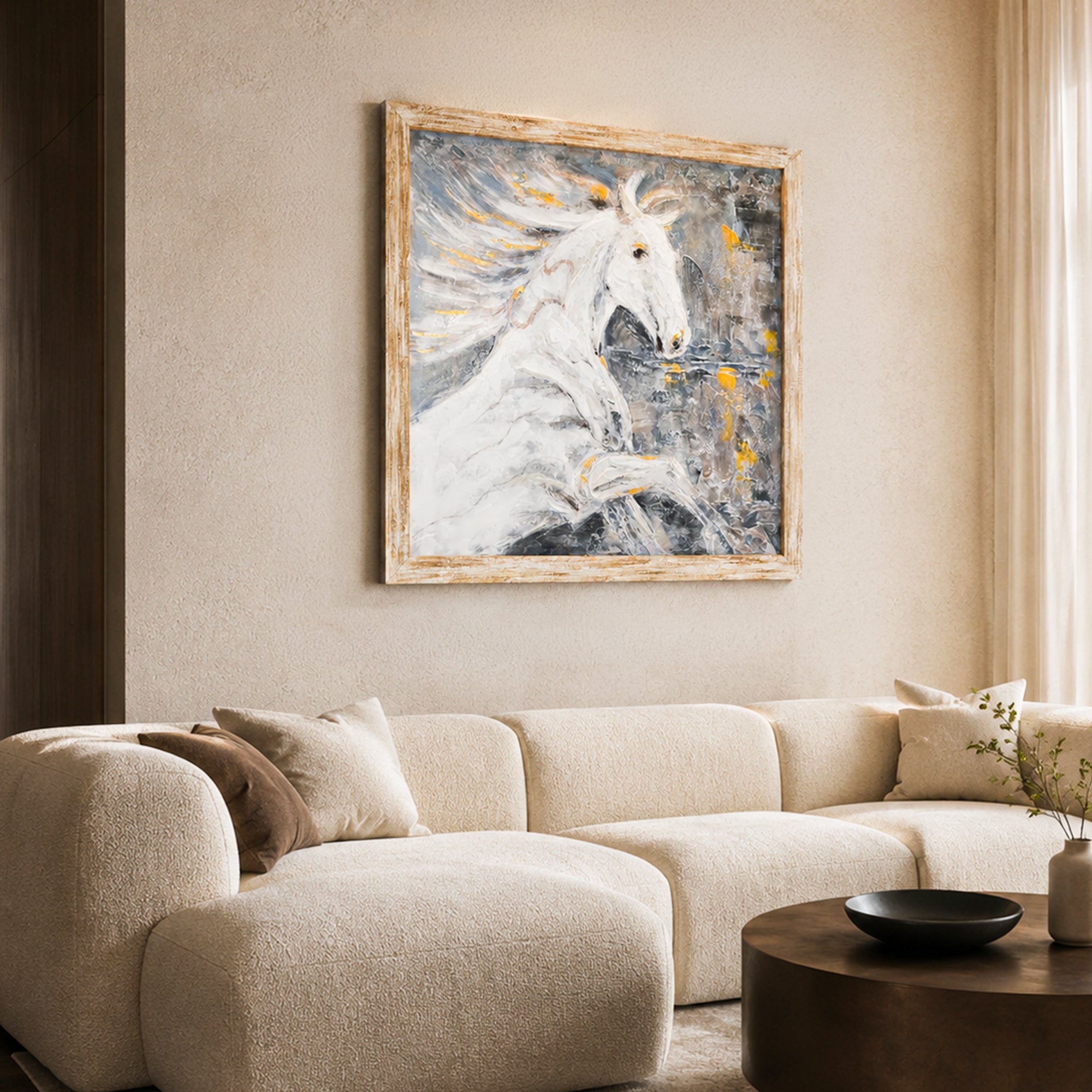 The Running Horse Painting