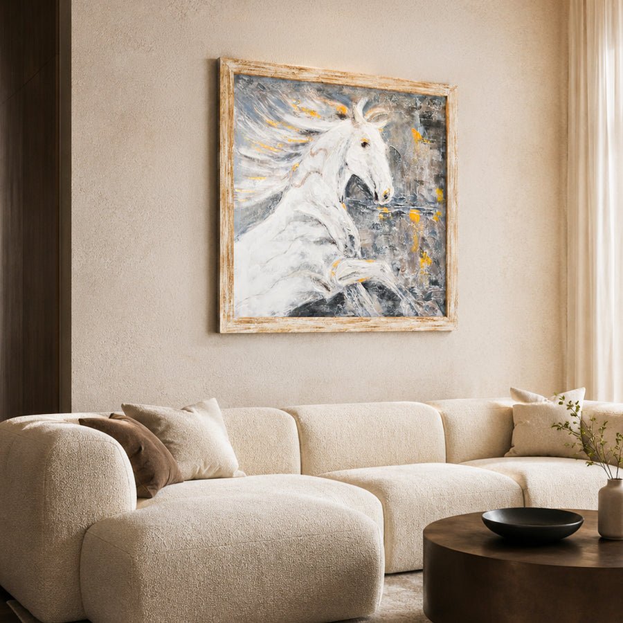 The Running Horse Painting