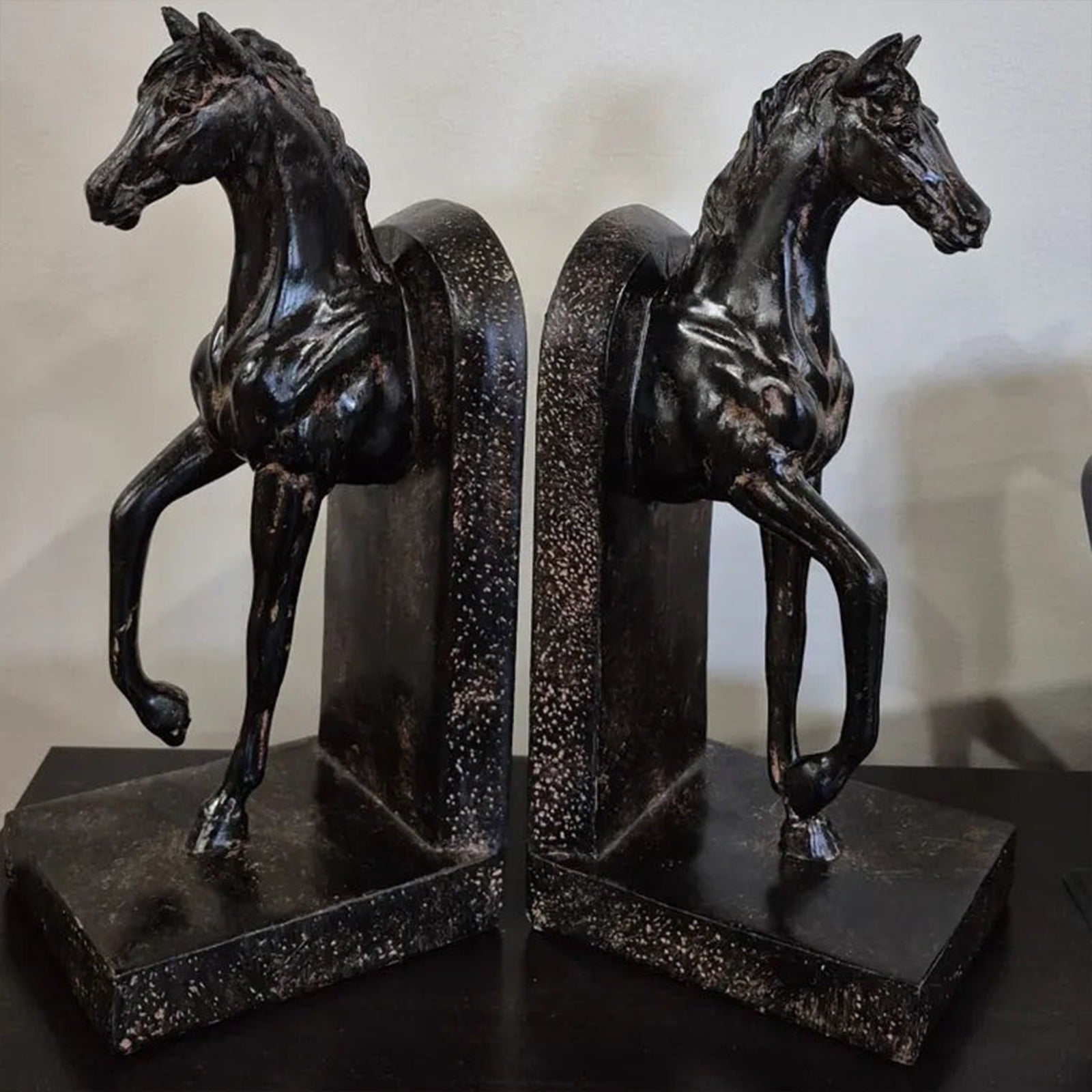 Running Horse Bookends