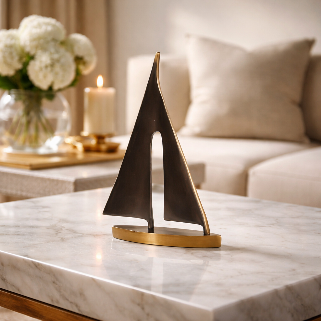 Sailing Boat Sculpture - Small