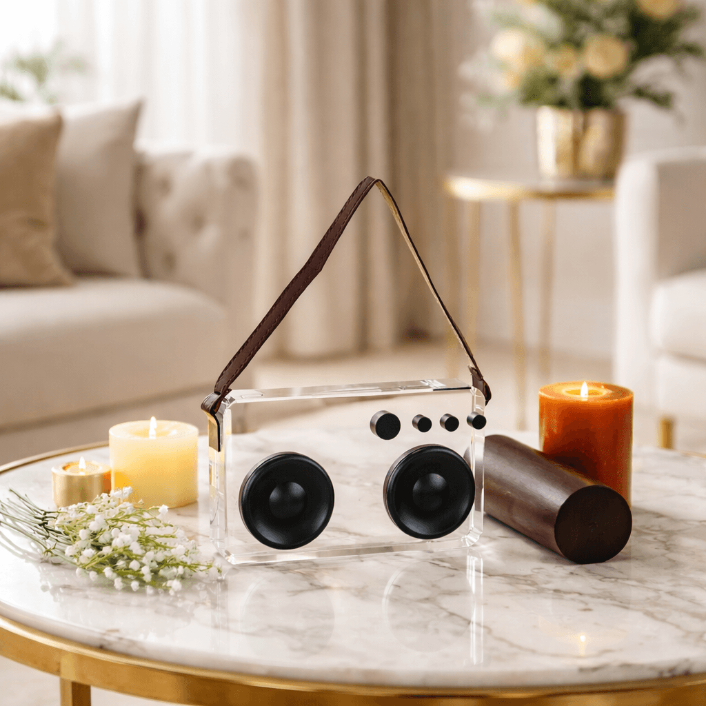 Scandinavian Soundbox Decor Object