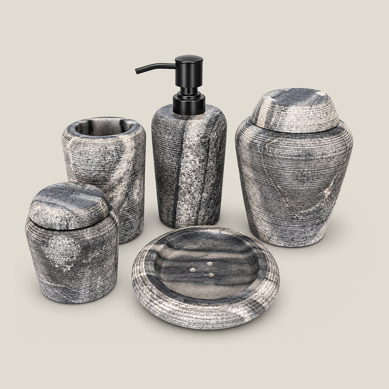 The Slate Bath Set (Set of 5) — image 1