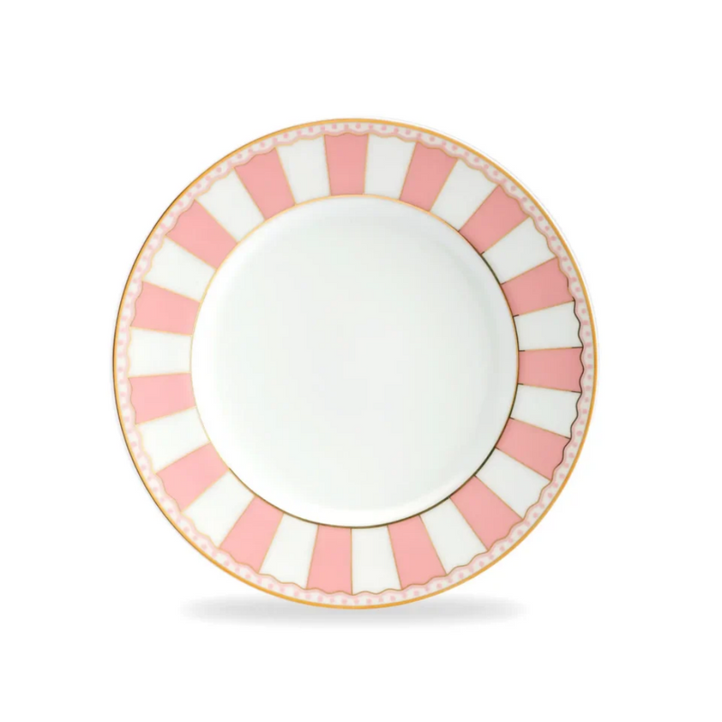 Noritake Carnivale Pink 2-Piece Cake Plate Set — image 1