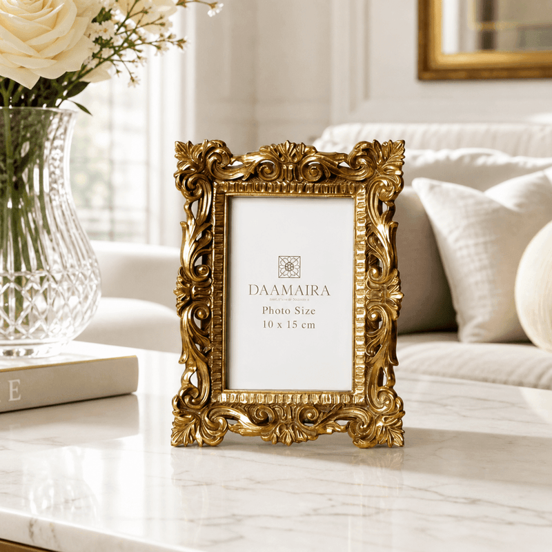 Antique Gold Photo Frame — image 2