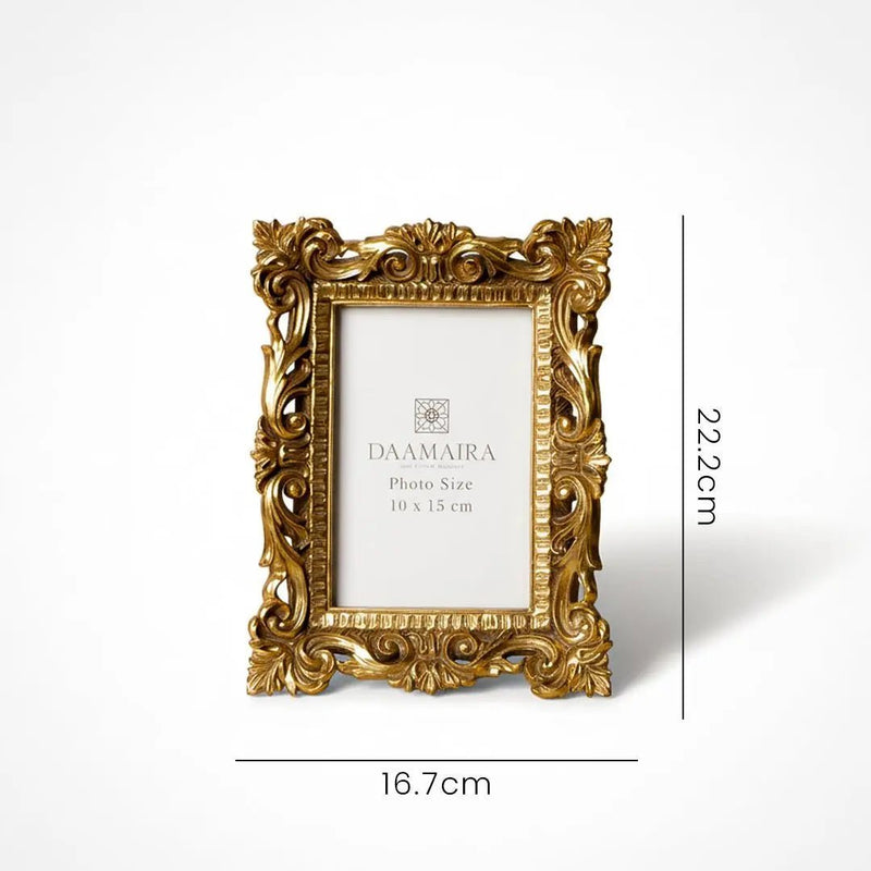 Antique Gold Photo Frame — image 4
