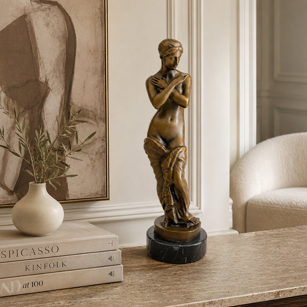 Sculptures & Figurines Antiquity Female Figurine - Daamaira Home and Living Ltd