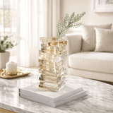 Aurora Stacks Crystal Flower Vase — thumbnail 2