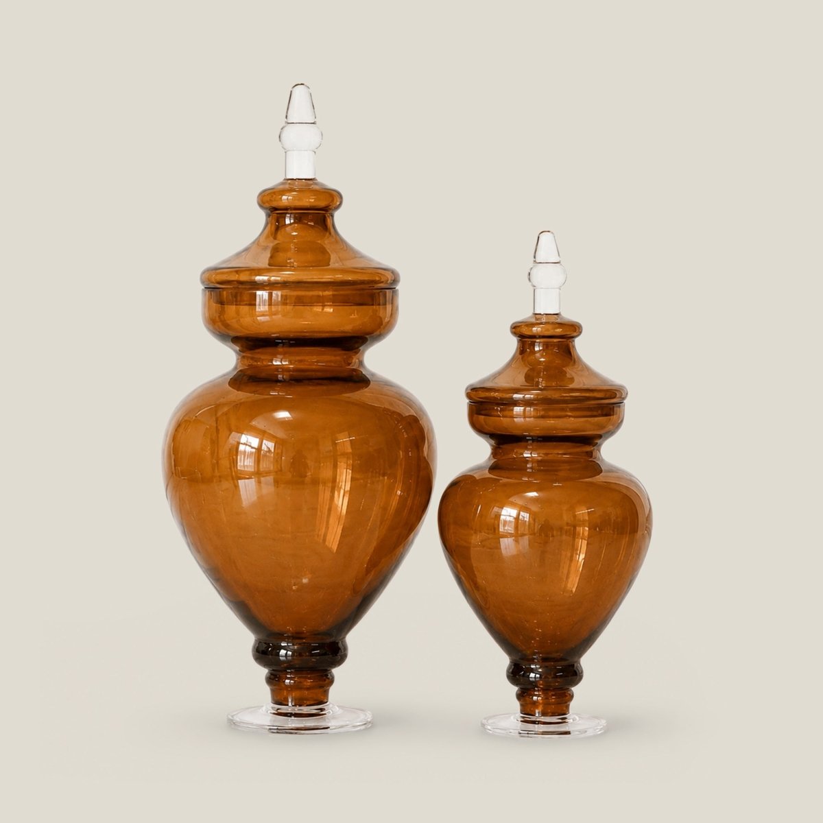 Vases Azzura Flower Vase - Brown - Daamaira Home and Living Ltd