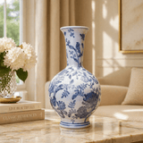 Blue and White Vase - S — view 1