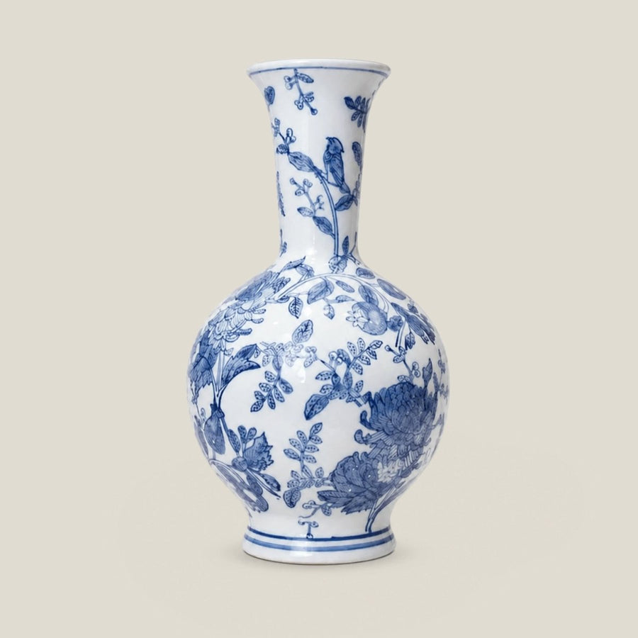 Blue and White Vase - S