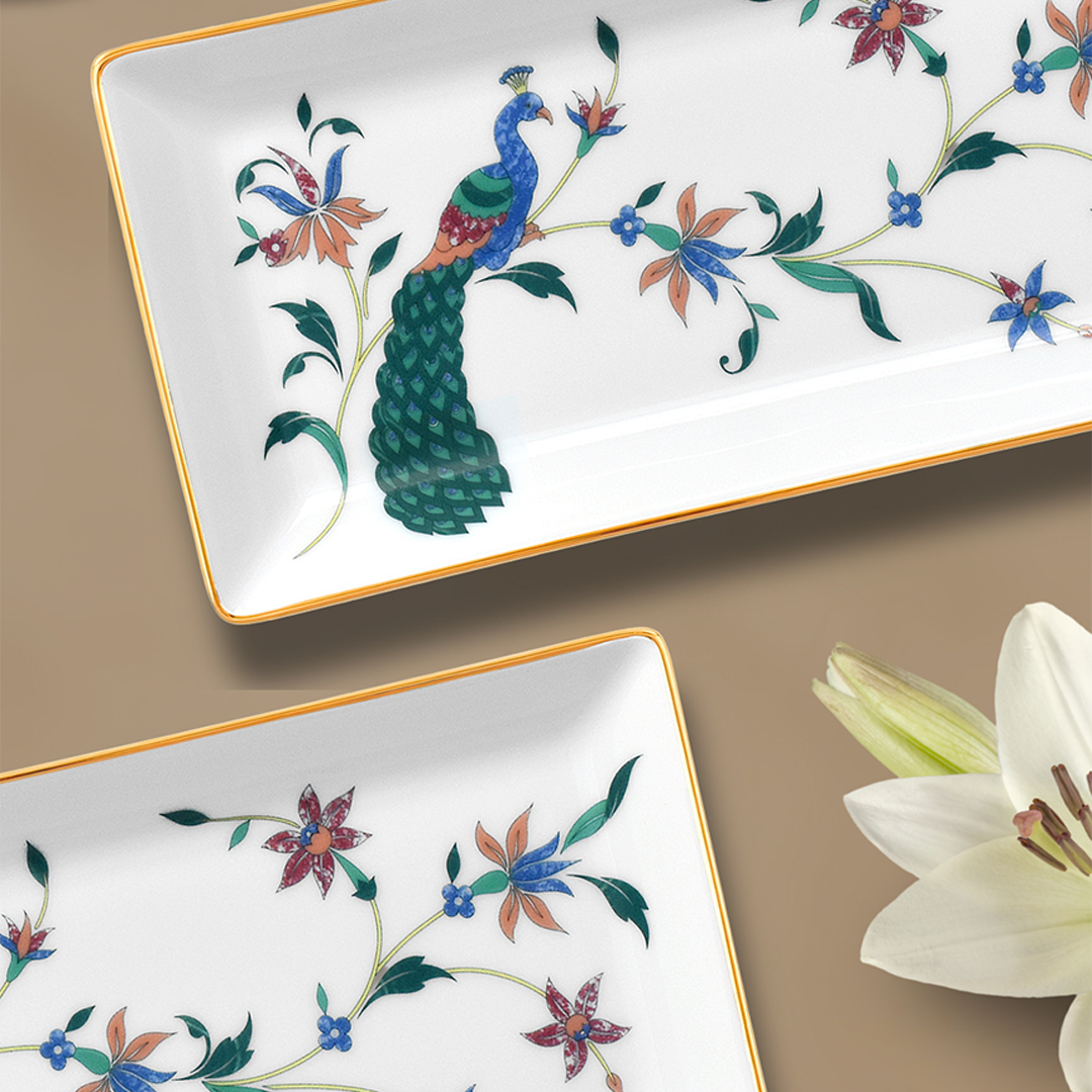 Noritake BOUNTIFUL GARDEN  RECTANGULAR TRAY