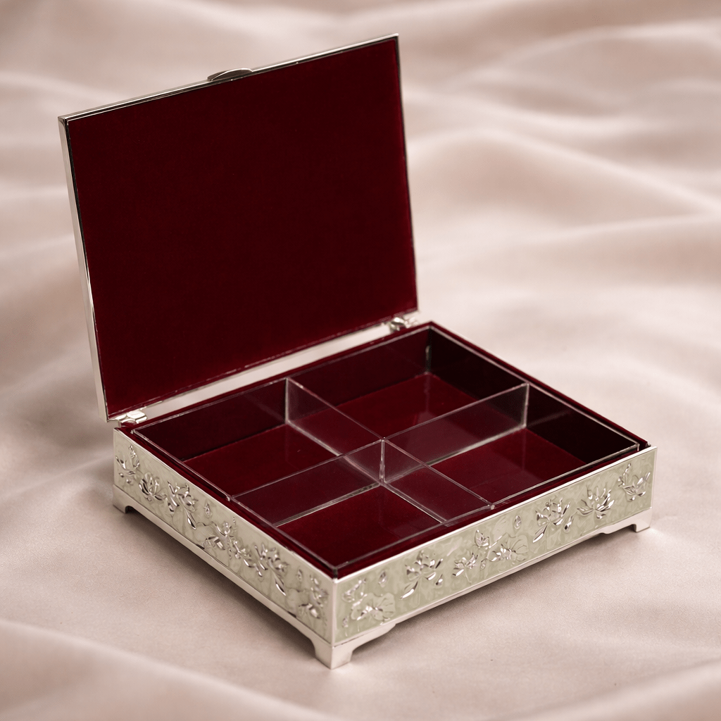 Butterfly Lotus Dry Fruit Box - Daamaira Home and Living Ltd