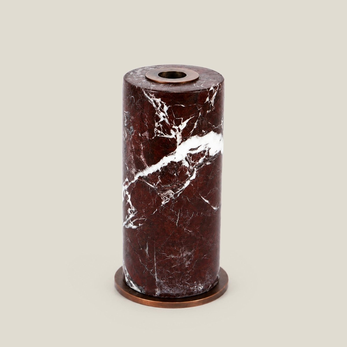 Vases Candle Stand Brown - Small - Daamaira Home and Living Ltd