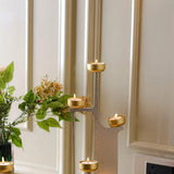 Celestial Silver Candle Stand — view 3