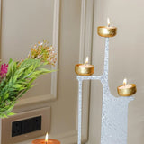 Celestial Silver Candle Stand — view 2