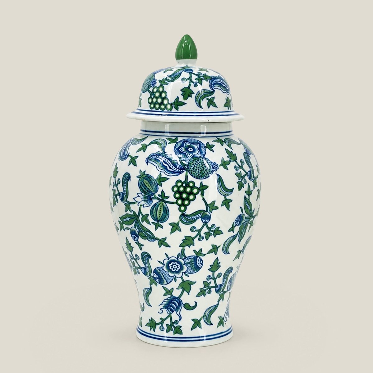 Cherry Blossom Ginger Jar-S - Daamaira Home and Living Ltd