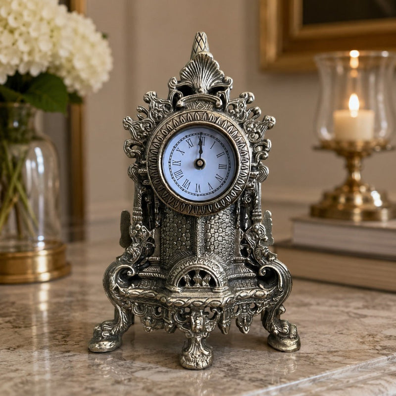 Classic Brass Clock — image 2