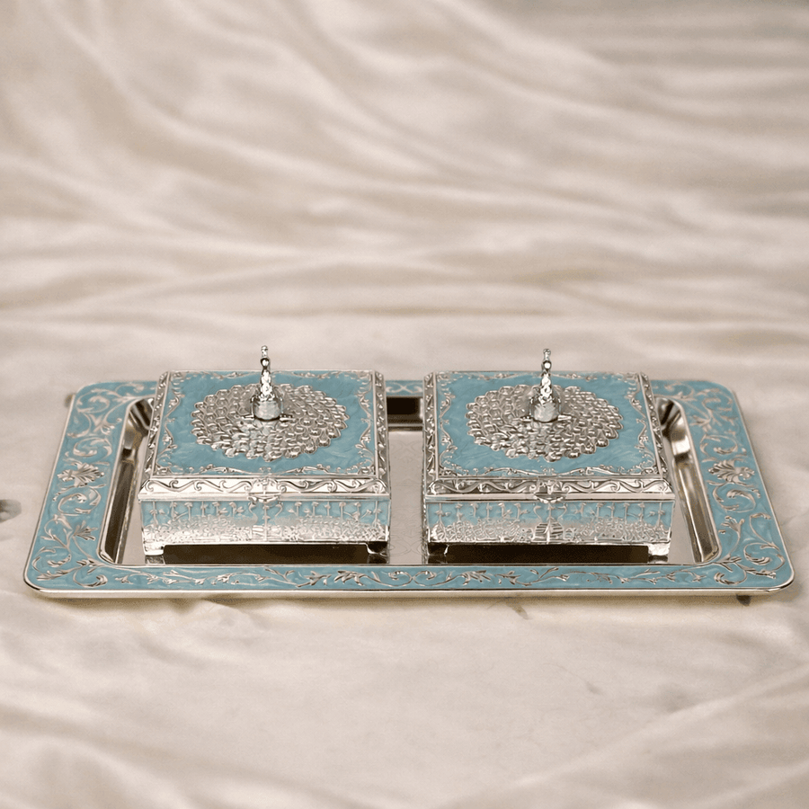 Condiment Box Set with Tray