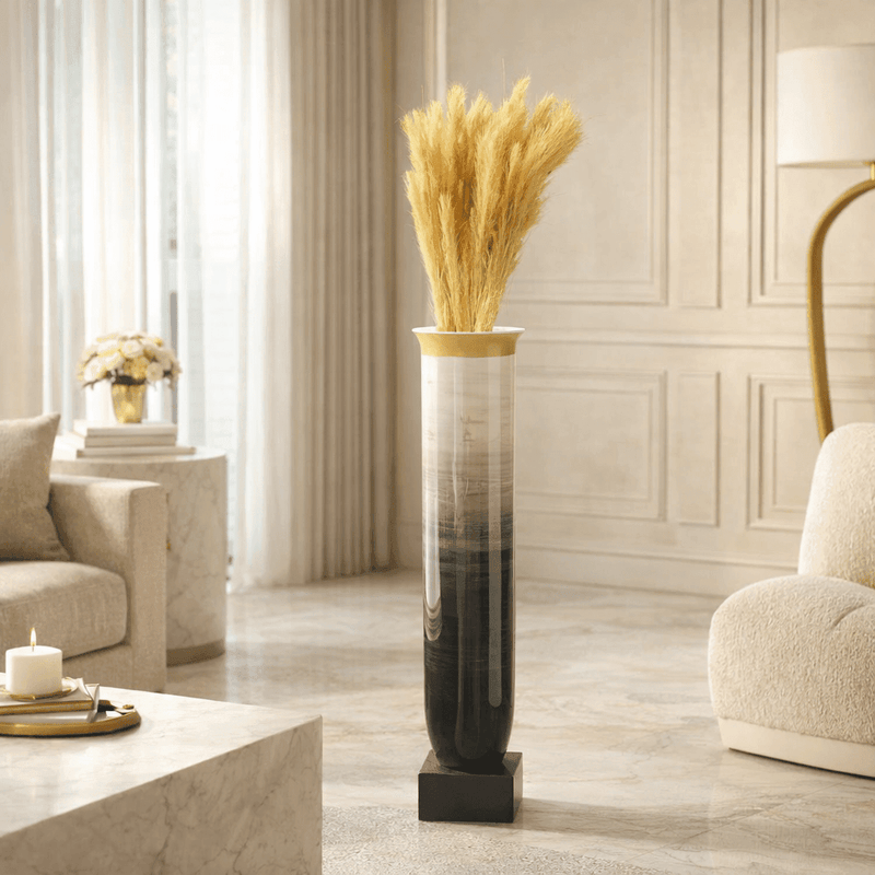 Coop Brushed Slate Flower Vase — image 2