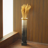 Coop Brushed Slate Flower Vase — view 2
