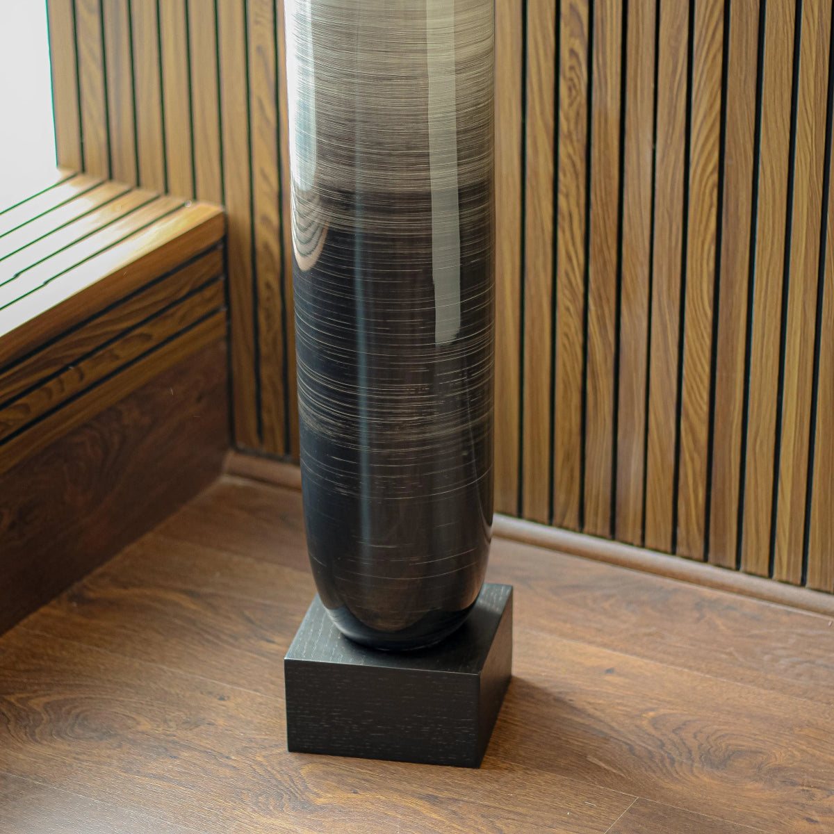 Vases Coop Brushed Slate Vase - Daamaira Home and Living Ltd