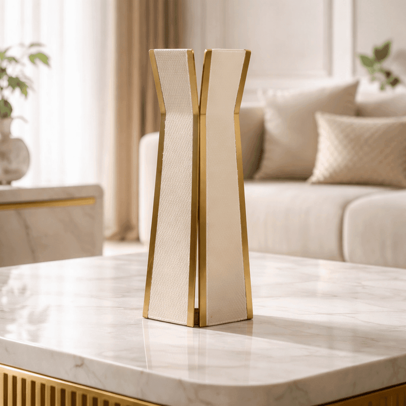 Crema Nordic Flower Vase — image 2