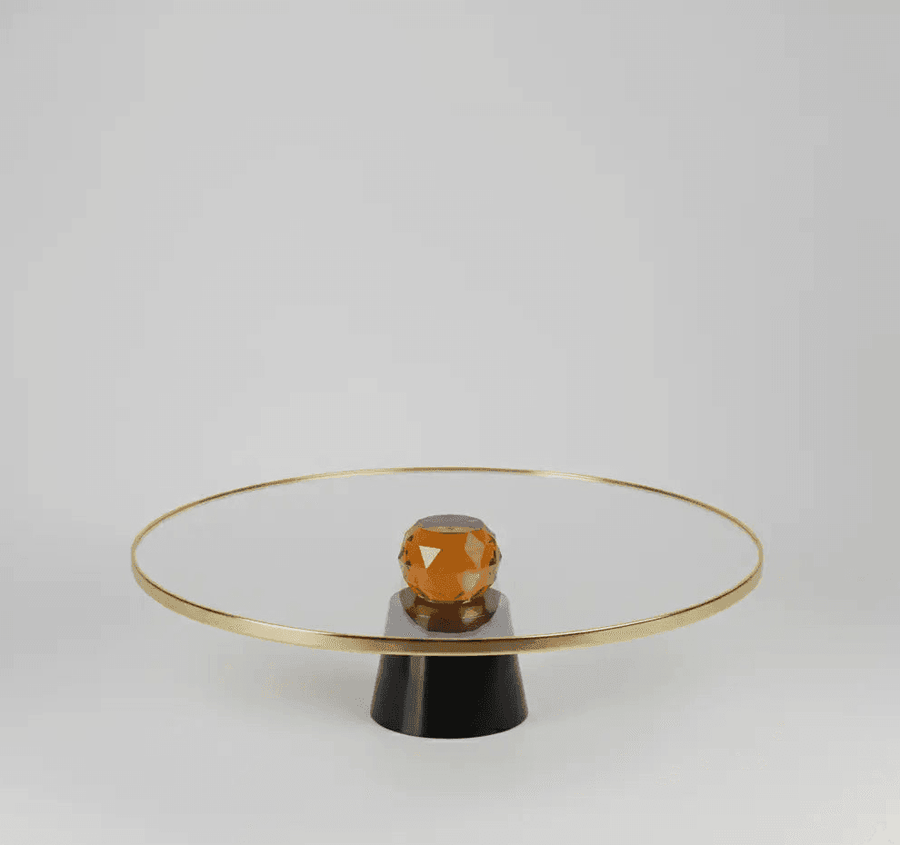 Crystal Base Cake Stand
