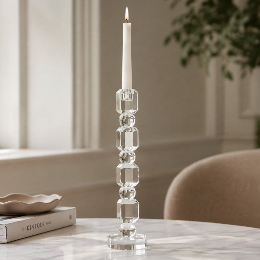 Crystal Candle Holder - L