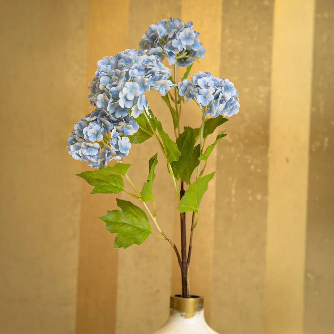 Daamaira Artificial Blue Hydrangea Stem - Daamaira Home and Living Ltd