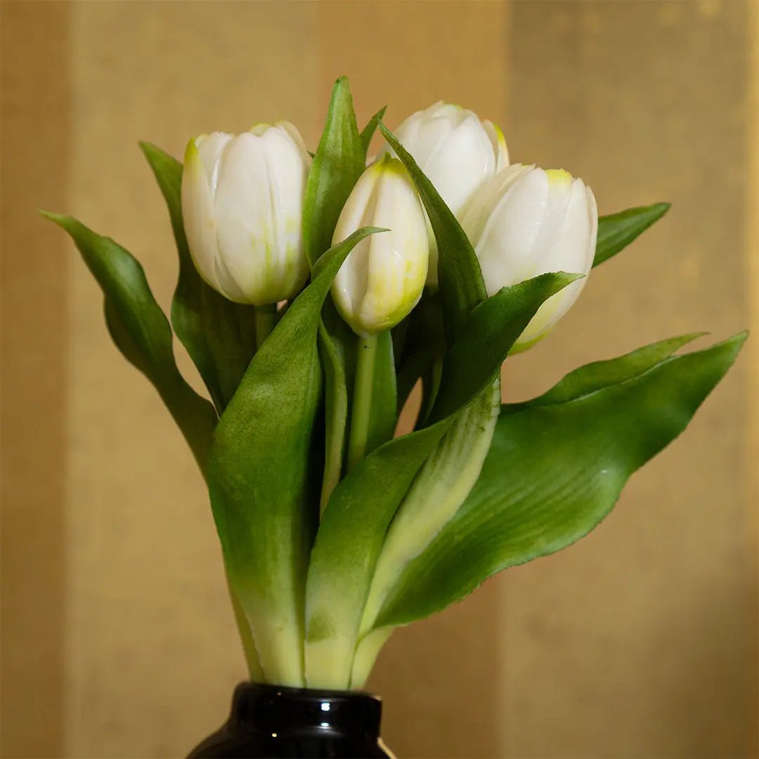 Daamaira Classic White Tulip Bouquet - Daamaira Home and Living Ltd