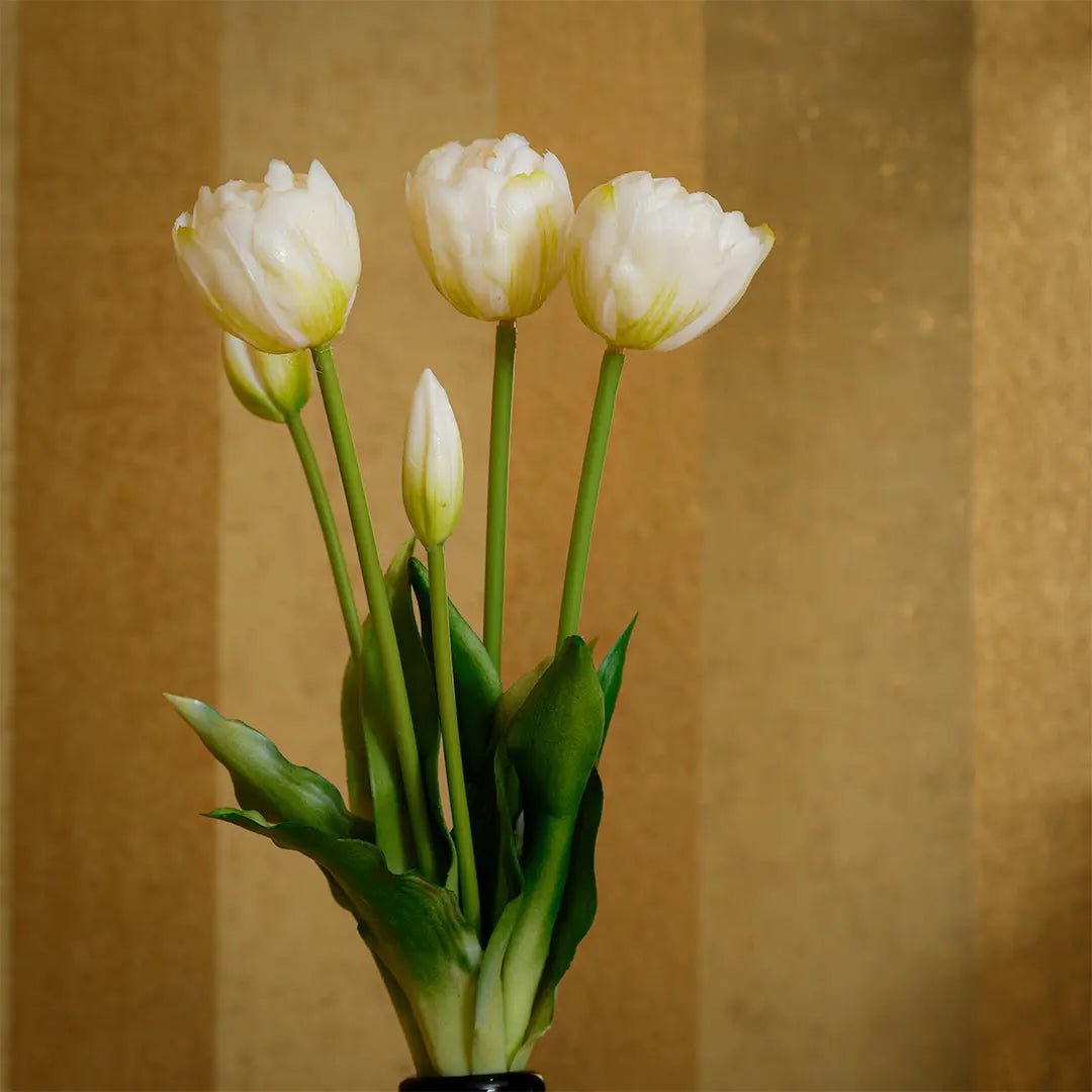 Daamaira Cream White Tulip Display - Daamaira Home and Living Ltd