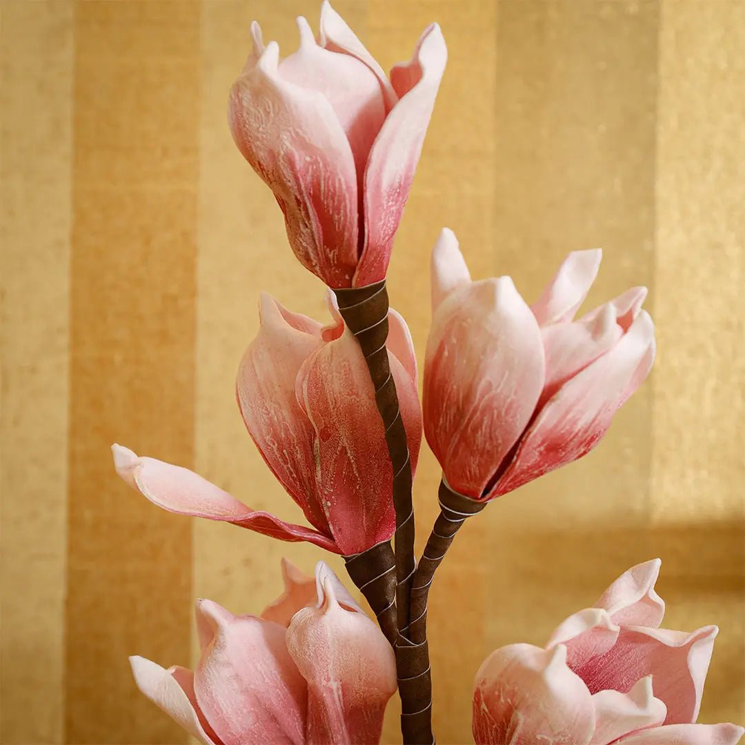 Daamaira Dusty Rose Magnolia Branch - Daamaira Home and Living Ltd