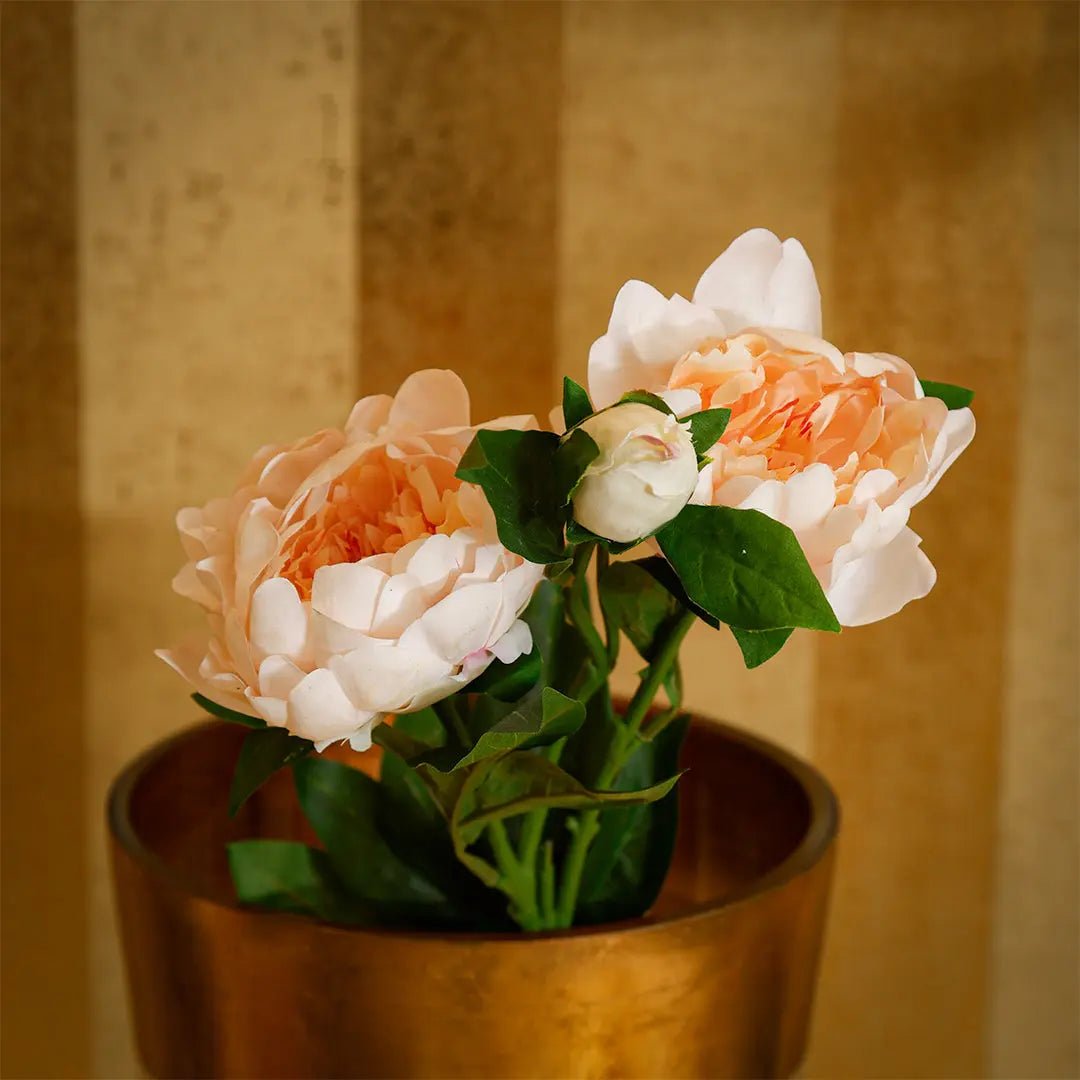 Daamaira Elegant Faux Peony Arrangement - Daamaira Home and Living Ltd