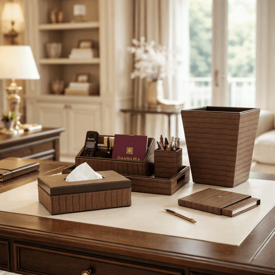 Daamaira Luxe Desk Organizer - set of 5