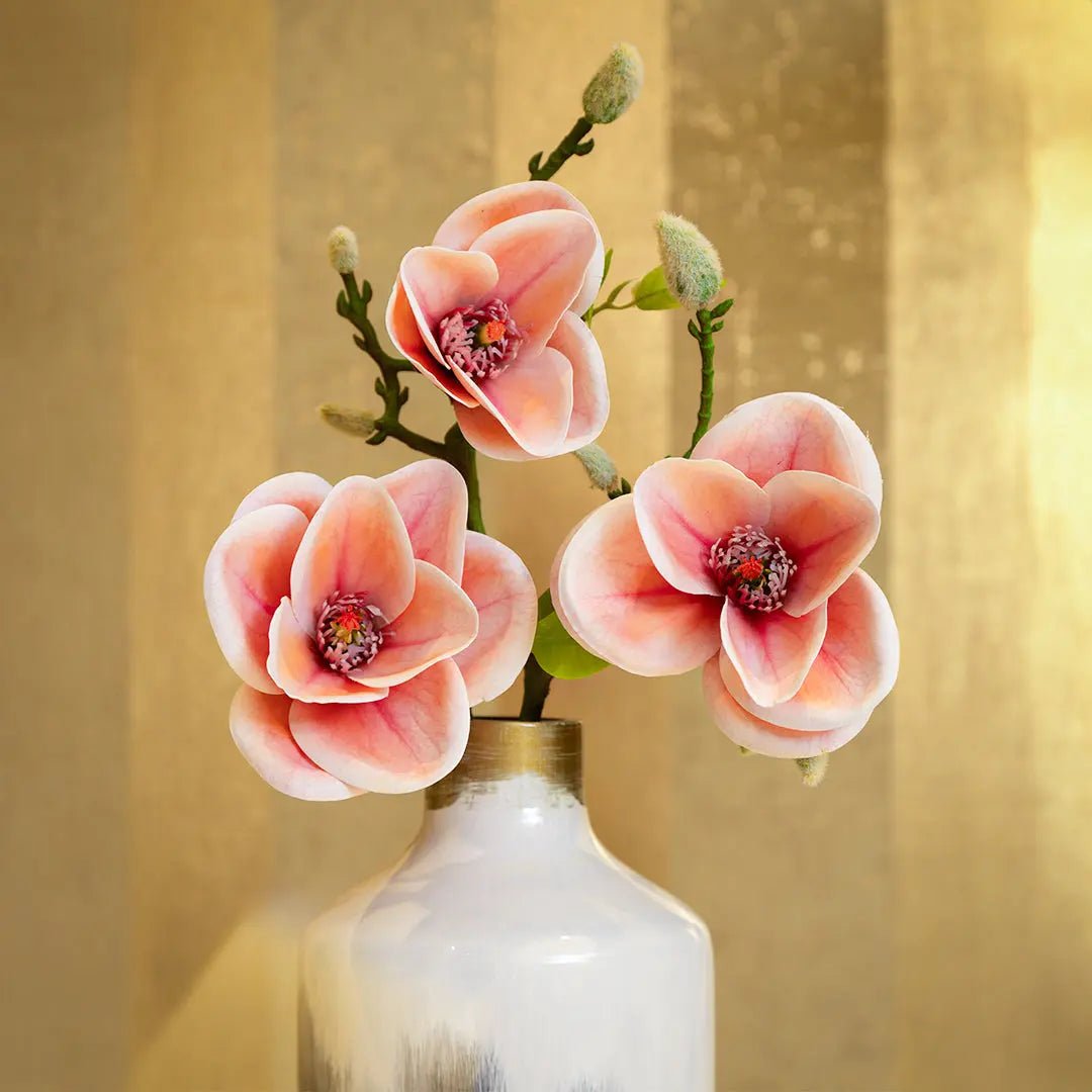 Daamaira Silk Magnolia Arrangement - Daamaira Home and Living Ltd