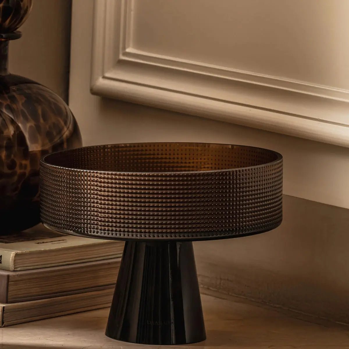 Vases Dark Prism Vase - Short - Daamaira Home and Living Ltd