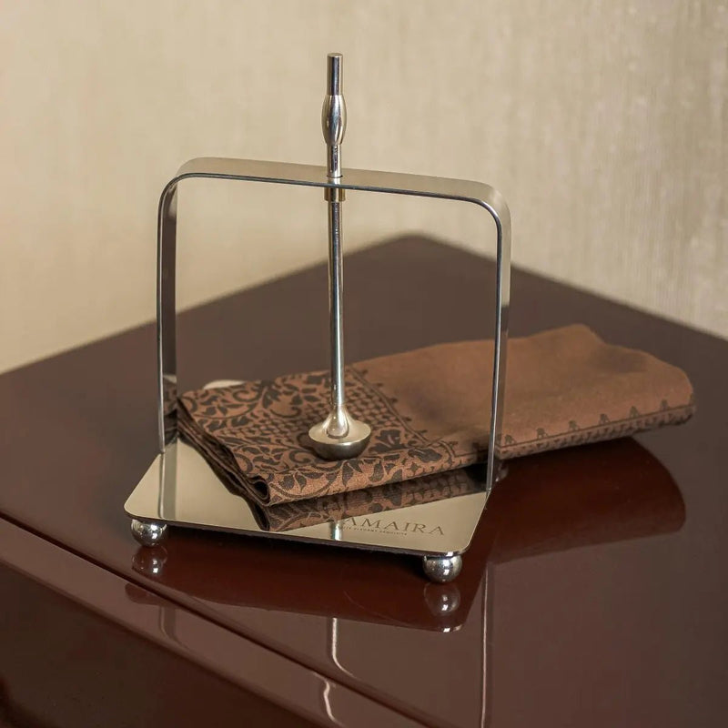 Droplet Napkin Holder - Silver — image 2