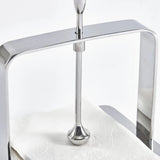 Droplet Napkin Holder - Silver — view 5