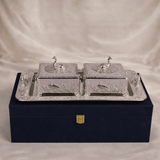 Dual Dry Fruit Box Set with Tray — view 2