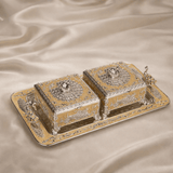 Dual Dry Fruit Box Set with Tray — view 3