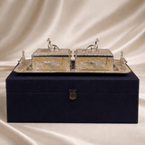 Dual Dry Fruit Box Set with Tray — view 5