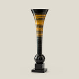 Egyptian Wooden Flower Vase — view 1