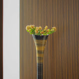 Egyptian Wooden Flower Vase — view 3