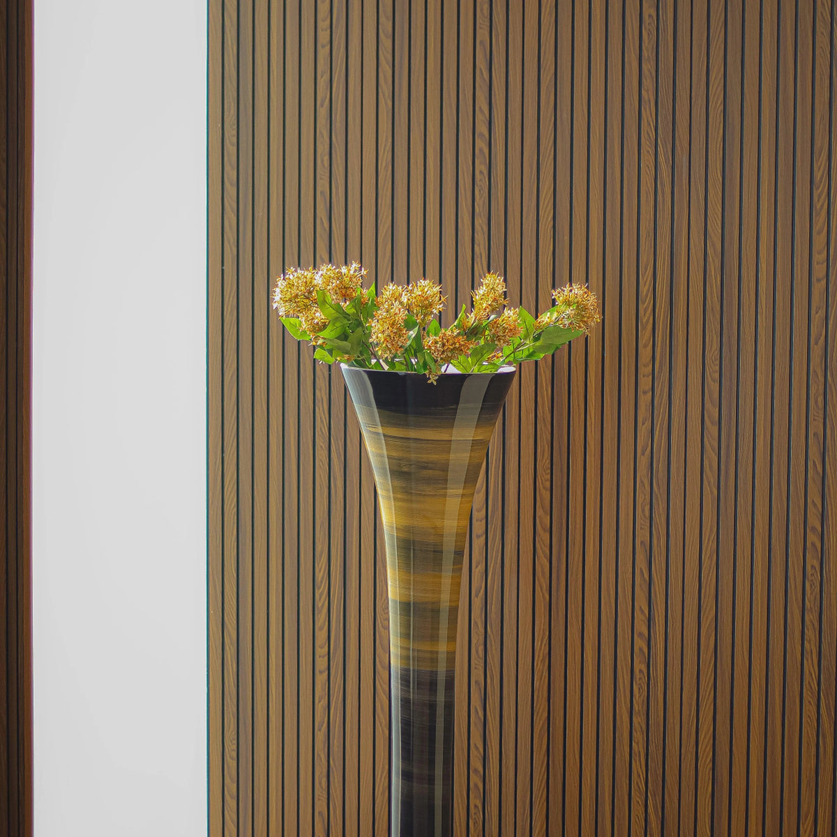 Vases Egyptian Wooden Vase - Daamaira Home and Living Ltd