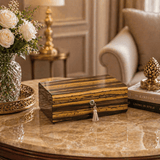 Elegance Time Piece/Jewel Box With Lock — view 1