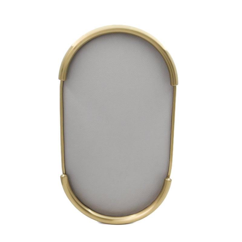 Elegant Oval Vanity/Serving Tray — image 5