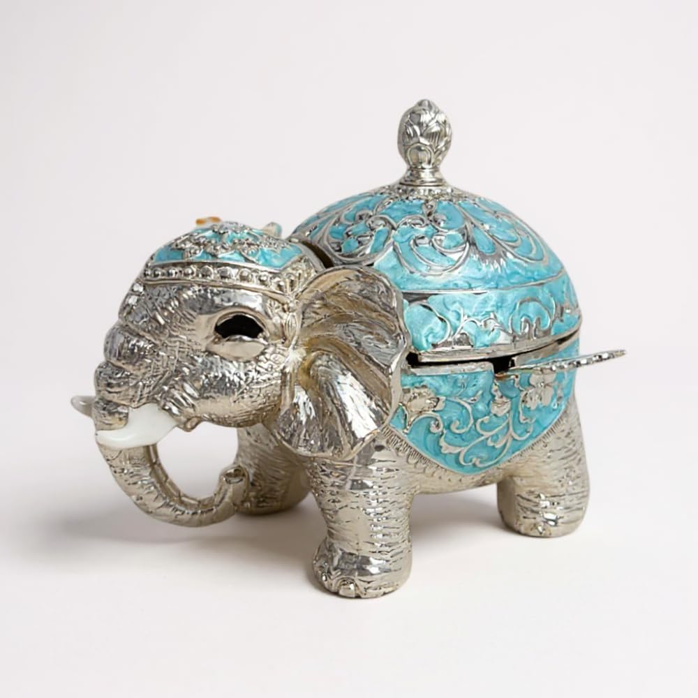 Royal Elephant Trinket Box