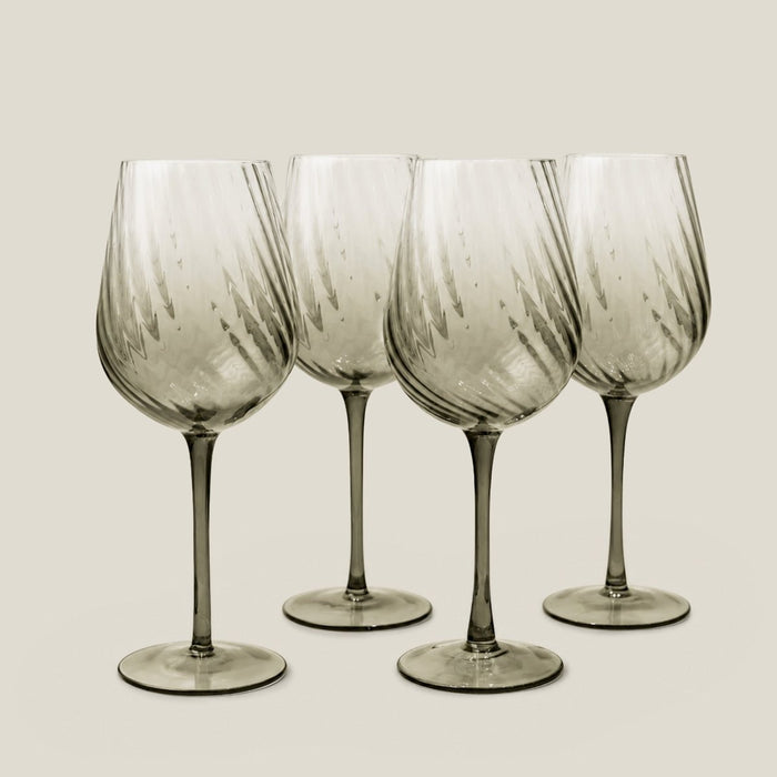 Emerald Set Of 4 Wine Glasses